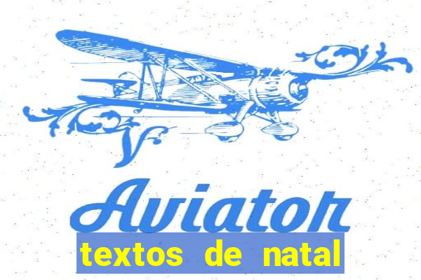 textos de natal para leitura